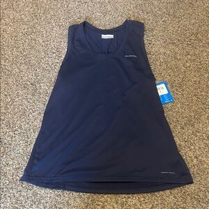 Columbia Deep Navy Performance Sleeveless Tank